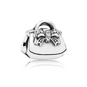 Pandora Handbag Rose Pink Heart Charm