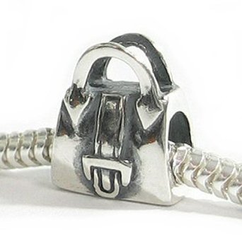 Pandora Handbag Silver Charm image