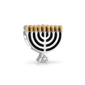 Pandora Hanukkah Menorah Charm image