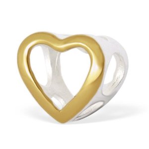 Pandora Heart Open Cut Charm