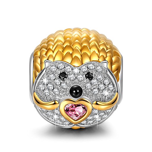 Pandora Hedgehog Animal Charm