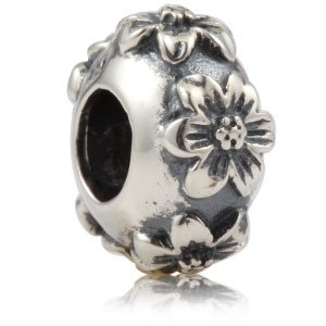 Pandora Hibiscus Flower Charm