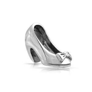 Pandora High Heel Shoe Bow Charm image