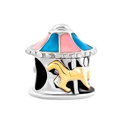 Pandora House Merry Go Round Charm