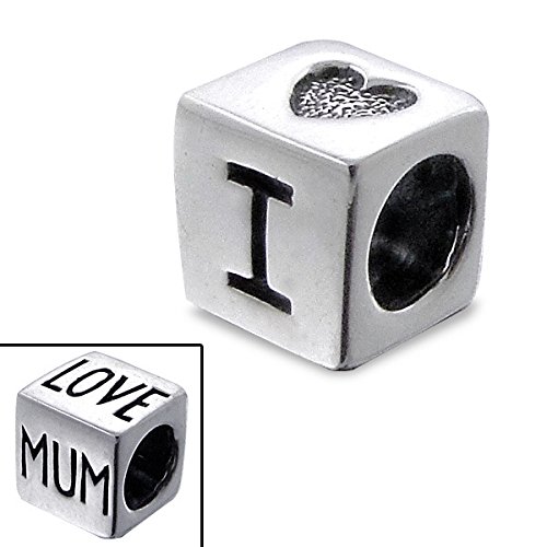 Pandora I Love Mum Cube Charm image
