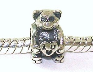 Pandora I Love You Bear Charm