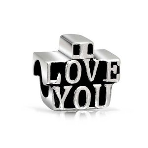 Pandora I Love You Words Charm image