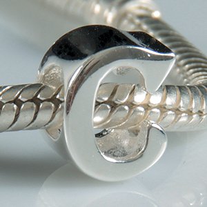 Pandora INITIAL C Sterling Silver Charm