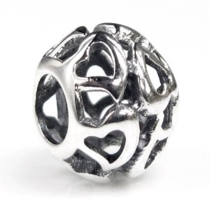 Pandora Infinity Love Lots Open Heart Filigree Charm