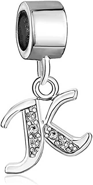 Pandora Initial K Pendant Charm image