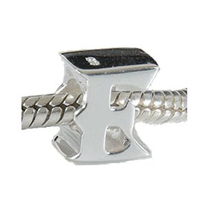 Pandora Initial Letter E Charm