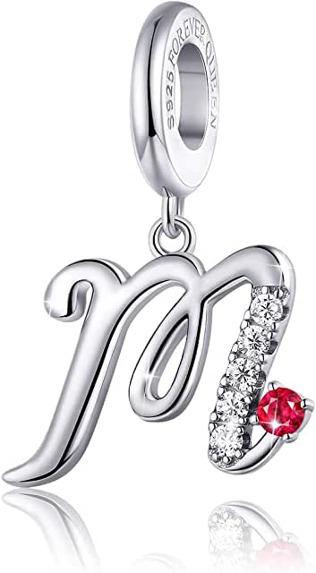 Pandora Initial M Pendant Charm image