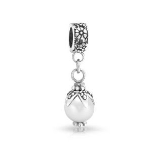 Pandora June Birthstone Pearl Dangle Charm