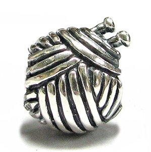 Pandora Knitting Wool Ball Charm image