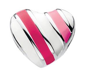 Pandora Lampwork Murano Glass Candy Stripes Charm