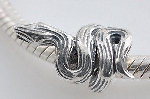 Pandora Large Snake Charm image