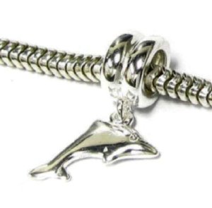 Pandora Leaping Dolphin Dangle Charm