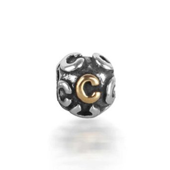 Pandora Letter C Screw Core Charm image