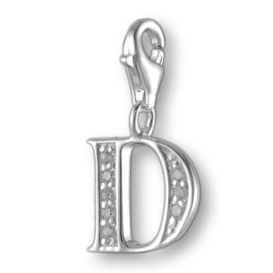 Pandora Letter D 1800951 Silver Charm