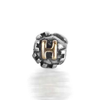 Pandora Letter H Screw Core Charm image