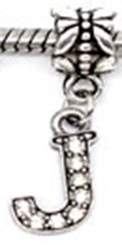 Pandora Letter J Dangle Charm