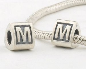 Pandora Letter M Cube Charm image