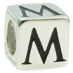 Pandora Letter M Dice Charm image