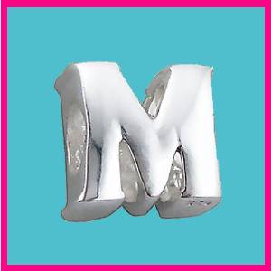 Pandora Letter M Stamped Charm image