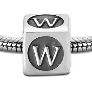 Pandora Letter W Charm