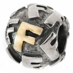 Pandora Letters Beat F Charm image