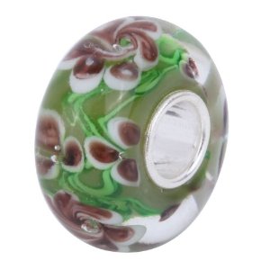 Pandora Light Green Hawaii Murano Charm image