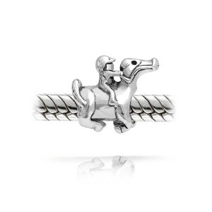 Pandora Little Boy Riding Horse Charm