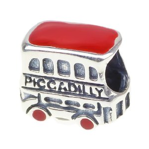 Pandora London Piccadilly Double Decker Bus Charm image