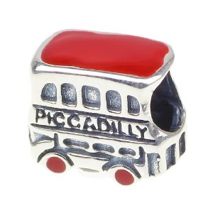 Pandora London Piccadilly Double Decker Bus Charm