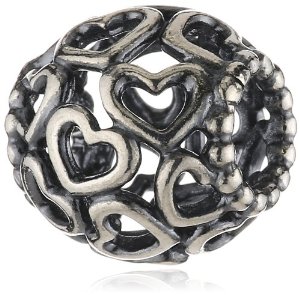 Pandora Lots Of Heart Circular Charm