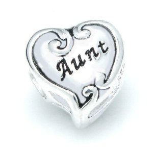 Pandora Love Aunt Heart Charm