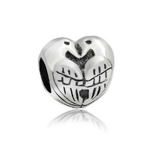 Pandora Love Birds Heart Charm image