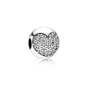 Pandora Love Of My Life Clear CZ Charm