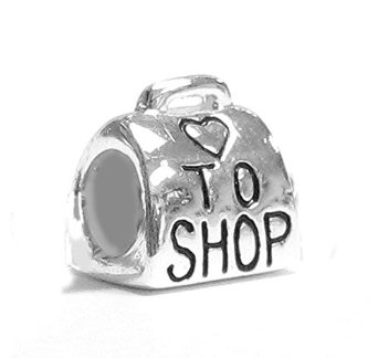 Pandora Love To Shop Bag Heart Charm