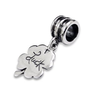 Pandora Luck Clover Hanging 3D Charm image