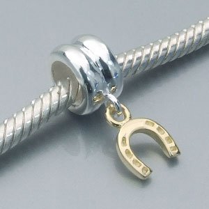 Pandora Lucky Horseshoe Dangle Charm image