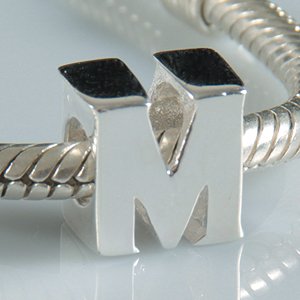 Pandora M Initial Letter Charm image