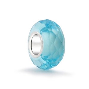 Pandora March Birthstone Aquamarine Faceted Charm