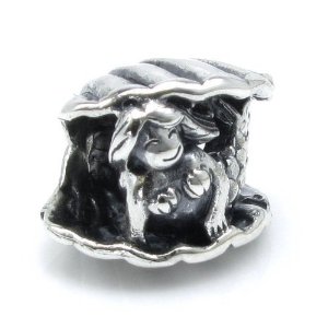 Pandora Mermaid With Sea Shell Charm