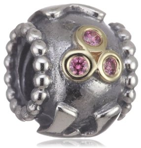 Pandora Mom Fancy Pink Cz Charm