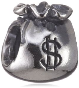 Pandora Money Bag Dollar Sign Charm image