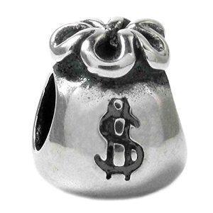 Pandora Money Dollar Pouch Charm