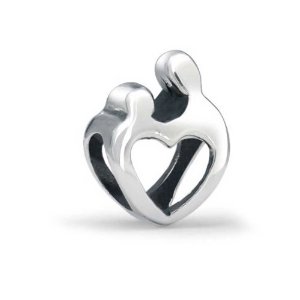 Pandora Mother Child Open Heart Love Charm