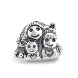 Pandora Mother Children Happy Family Charm