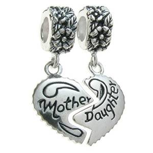 Pandora Mother Daughter Dangle Antique Charm image